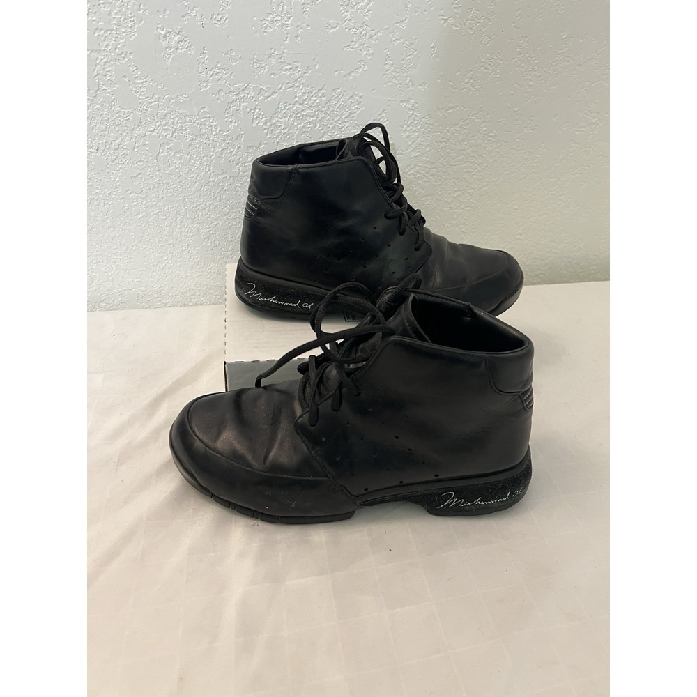 Adidas Muhammad Ali Boots Hi Top Sample Men 7 Black Rare 779001 Women 9 Unisex